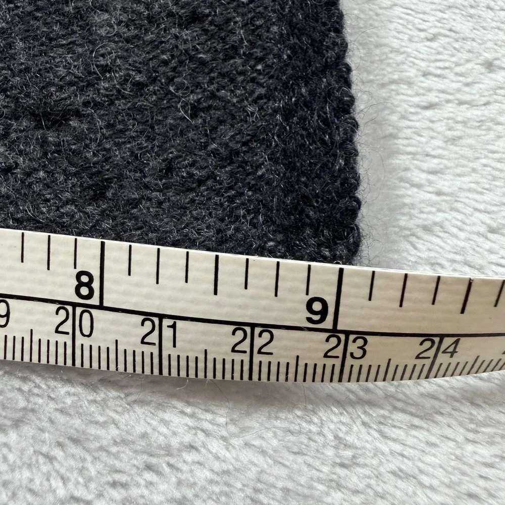 Eileen Fisher 100% Cashmere Pointelle Knit Rectangle Slim Scarf 69